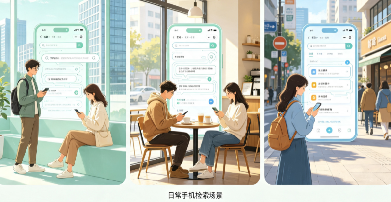 大荔县普通人日常手机使用场景拆解：GEO 与 AI 优化如何改变信息检索体验